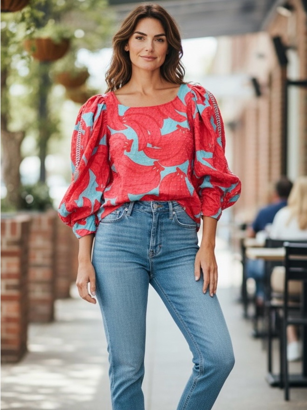 Farm for Anthropologie Blouse